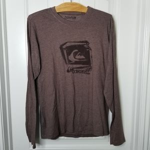 Quicksilver Brown Long Sleeves Medium